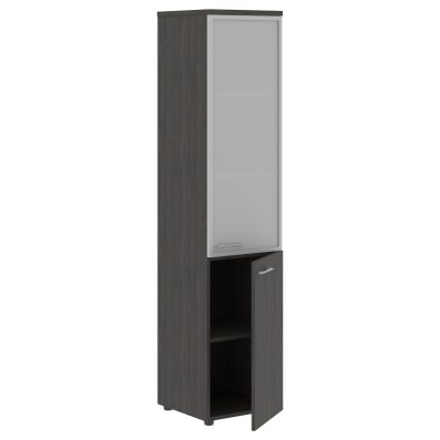 Шкаф колонка комбинированная (Пр) с топом XHC 42.7(Пр) Дуб Юкон Модерн 432х432х1955 XTEN