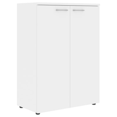 Шкаф с глухими средними дверьми и топом XMC 85.1 Белый 856х432х1190 XTEN