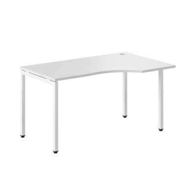 Стол эргономичный XSCET 149(Пр) Белый/Белый 1400х900х750 XTEN-S