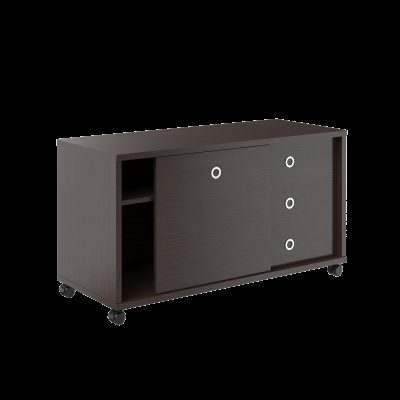 Тумба мобильная с дверью купе B 202.1A Венге Магия 1200х500х660 BORN