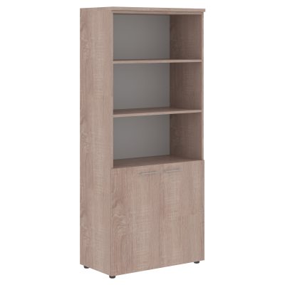 Шкаф с 1 комплектом глухих малых дверей и топом XHC 85.5 Дуб Сонома 856х432х1955 XTEN