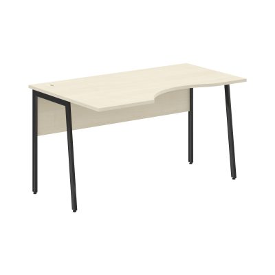Стол прямой СА-2P(Л) Клен*/Антрацит 1400х900х755 IMAGO PLUS