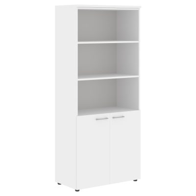 Шкаф с 1 комплектом глухих малых дверей и топом XHC 85.5 Белый 856х432х1955 XTEN