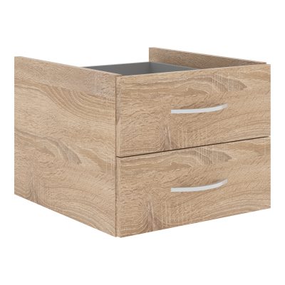 Тумба подвесная с 2-мя ящиками SC-2V.1 Дуб Сонома светлый 403х446х323 SIMPLE