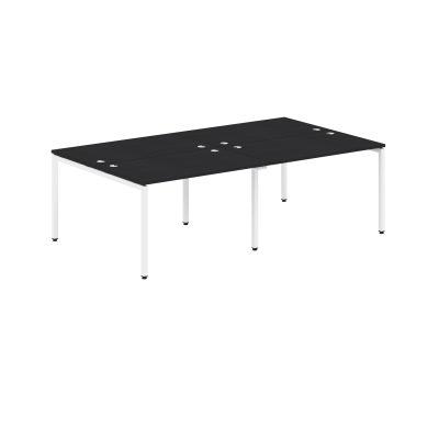 Стол 4-х местный XWST 2414 Дуб Юкон/Белый 2406х1406х750 XTEN-S