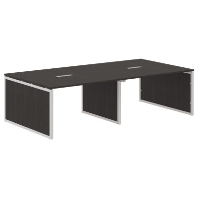 Конференц стол XQPSCT 2714 Дуб Юкон Модерн/Алюминий 2720х1406х750 XTEN-QP