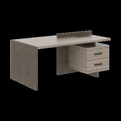 Стол СФ-531322 Дрифтвуд \Бетон чикаго тем\Графит 1800х961х840 WOOD&STONE