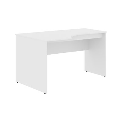 Каркас стола эргономичного SET140-1(Л) Белый 1400х900х760 SIMPLE