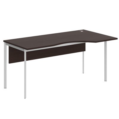 Стол эргономичный СА-1SD(Пр) Венге Магия/Белый 1600х900х755. IMAGO-S