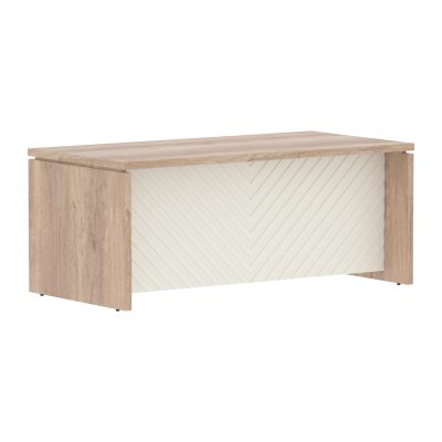 Стол руководителя TLST 189H Дуб Каньон Z/Латте 1800х900х750 TORR LUX