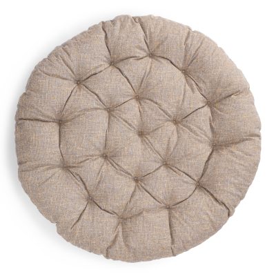 Матрац для кресла Папасан/Papasan (23/01) рогожка, меланж, 125х125х15см