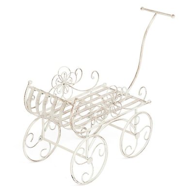 Цветочница Secret de Maison Камион/Camion (мод.PL08-5828) металл, 61х26х47см, белый антик античный белый