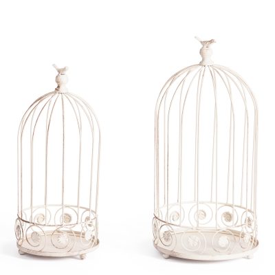 Цветочница Secret de Maison Селл/Cell (мод.PL08-10003) металл, 25х52см/20х45см, античный белый