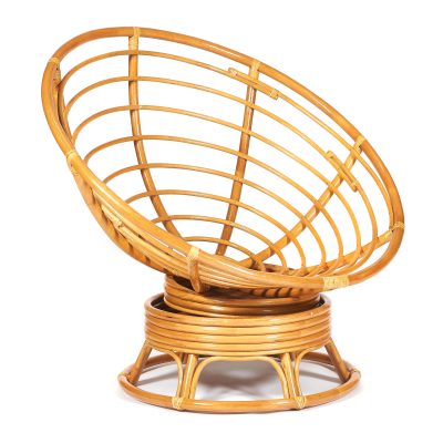 Кресло-качалка Папасан/Papasan (W 23/01 B) /без подушки/ 115х78х104см, медовый