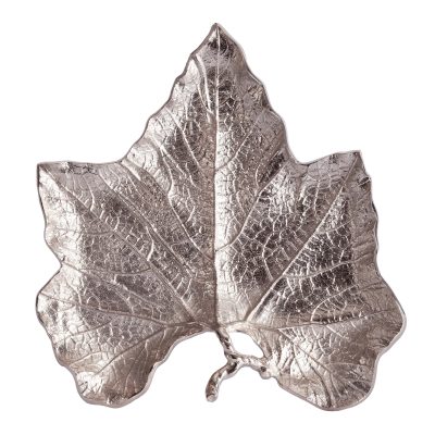Монетница Secret de Maison Мапле3/Maple3 (мод. 9350) алюминиевый сплав, 33х30,5х5,5см, серебряный