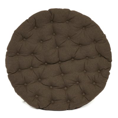 Матрац для кресла "Папасан Клео/Papasan Cleo" M ткань, коричневый, 3м7-147